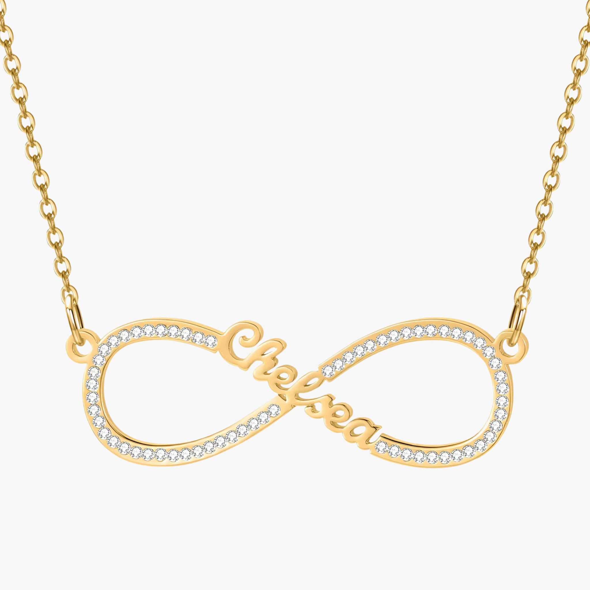 Diamond Infinity Necklace