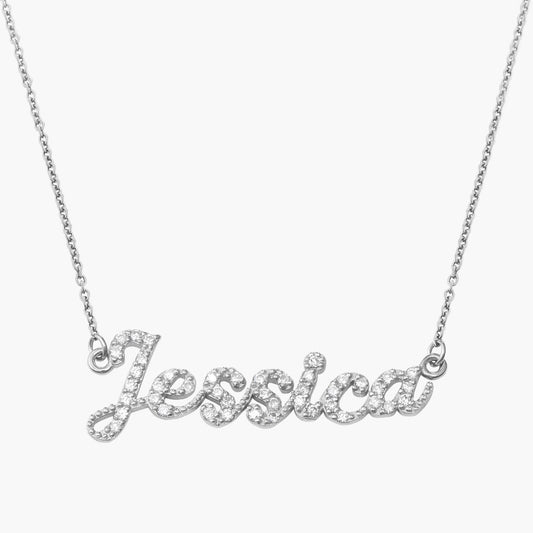 Diamond Name Necklace