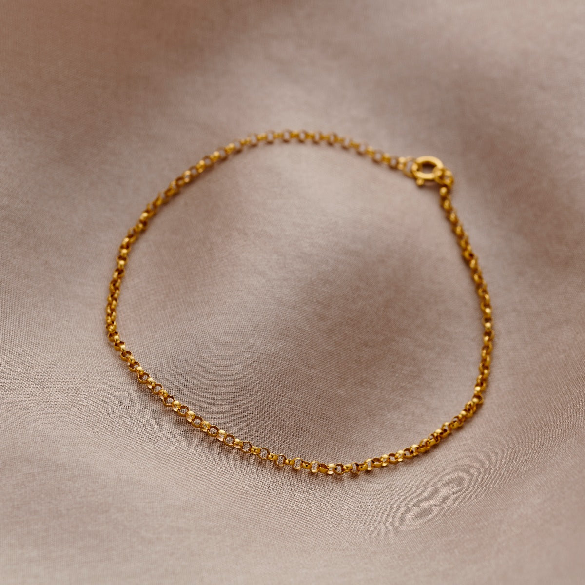 9ct Gold Belcher Bracelet