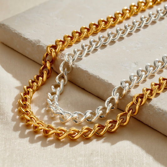 Medium Curb Chain Necklace